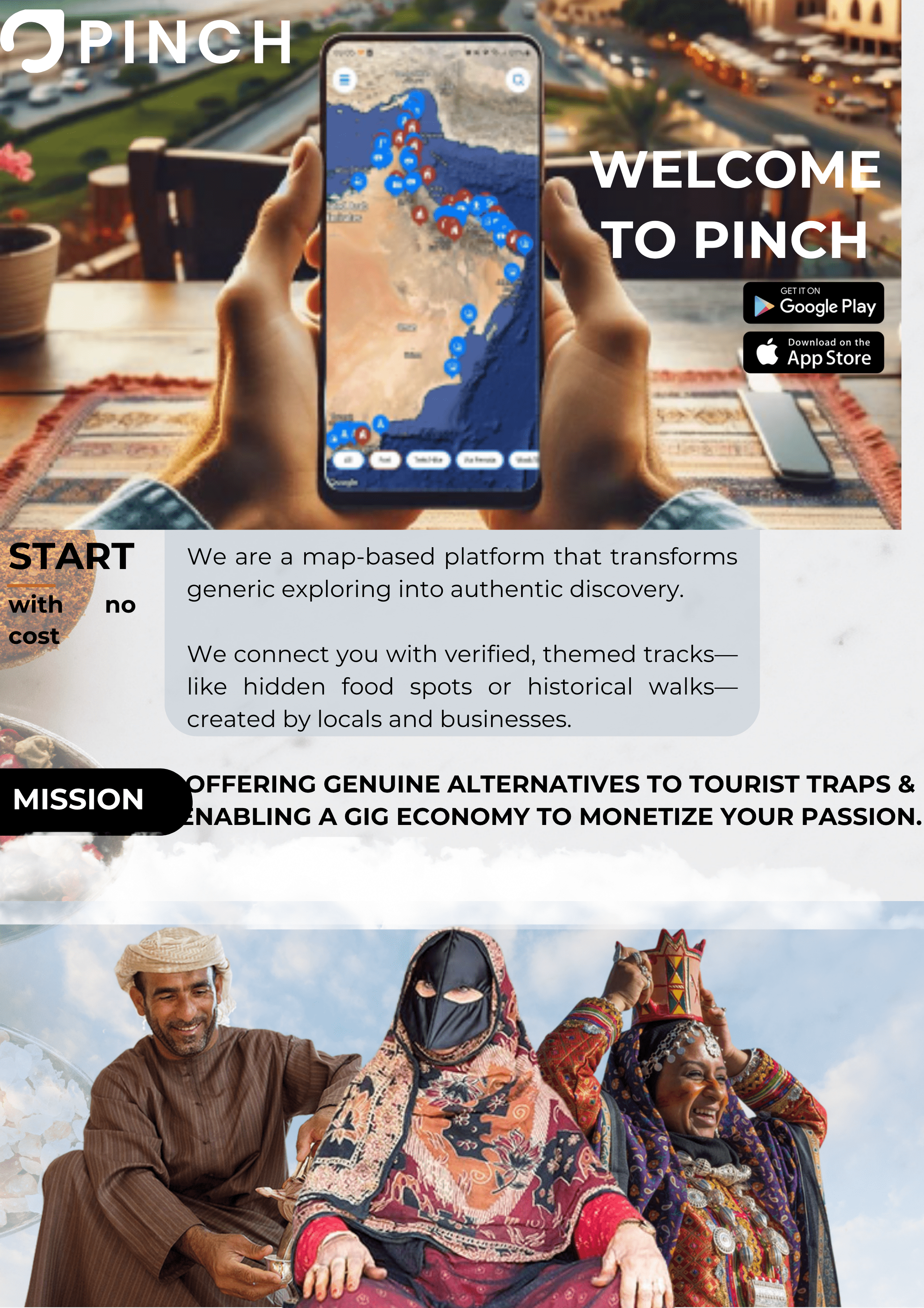 PINCH mission and value proposition